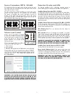 Предварительный просмотр 8 страницы Sonance DSP 8-130 MKII SONAMP Instruction Manual