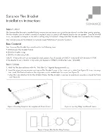 Sonance Flex Bracket Installation Instructions предпросмотр