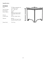 Предварительный просмотр 3 страницы Sonance HS10SUB Instruction Manual