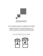 Sonance LS12T SUB Instruction Manual preview