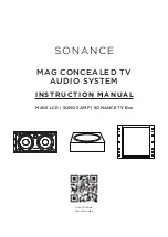 Sonance MAG SSTVAUDIO Instruction Manual предпросмотр