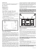 Preview for 3 page of Sonance MAG5.1R Instruction Manual