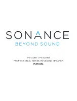 Sonance PS-C41RT Manual preview