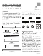 Sonance SB46M Installation Manual preview