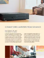 Предварительный просмотр 4 страницы Sonance SONAMP 1250 MKII Brochure