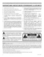 Предварительный просмотр 3 страницы Sonance SONAMP 1250 MKII Instruction Manual