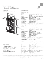 Preview for 2 page of Sonance Symphony S624T Specifications