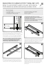 Sonance ThinLIne Series Quick Start Manual preview