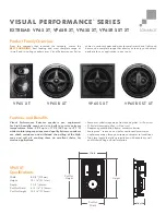 Sonance Visual Performance VP65R SST Specifications preview