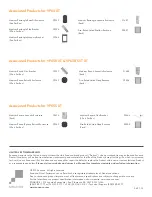 Предварительный просмотр 4 страницы Sonance Visual Performance VP65R SST Specifications