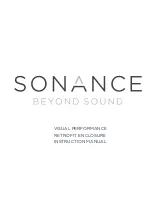 Sonance VP42 Instruction Manual предпросмотр