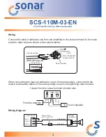 Предварительный просмотр 3 страницы Sonar SCS-110M-03-EN User Manual