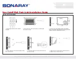 Предварительный просмотр 2 страницы SONARAY WP-5040 Installation Manual