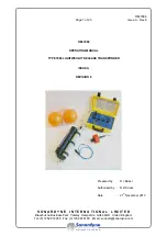 Предварительный просмотр 2 страницы Sonardyne 7986 Operating Manual