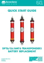 Sonardyne AMT6 Quick Start Manual preview