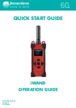 Sonardyne iWAND Quick Start Manual preview