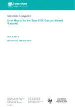 Sonardyne UM-8300-Compatt 6 User Manual предпросмотр