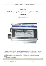 SONBEST SM1051B User Manual preview