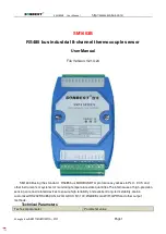 SONBEST SM1603B User Manual preview