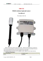 SONBEST SM2121A User Manual preview