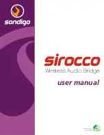 Предварительный просмотр 1 страницы Sondigo sirocco User Manual