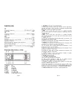 Preview for 9 page of Sondpex RUSX123 User Manual