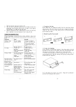 Предварительный просмотр 7 страницы Sondpex TUNES2GO RUS-121B User Manual And Installation Instructions