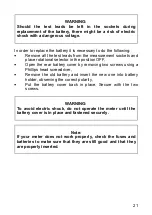 Предварительный просмотр 21 страницы Sonel CMM-10 Operating Manual