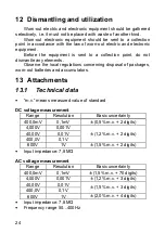 Предварительный просмотр 24 страницы Sonel CMM-10 Operating Manual