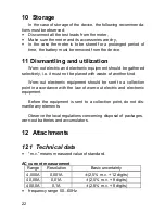 Preview for 22 page of Sonel CMP-400 Operating Manual