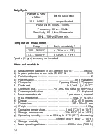 Preview for 24 page of Sonel CMP-400 Operating Manual