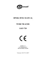 Предварительный просмотр 3 страницы Sonel LKG-720 Operation Manual