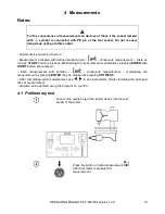 Preview for 21 page of Sonel PAT-800 Operating Manual