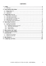 Preview for 5 page of Sonel S-110 DC User Manual