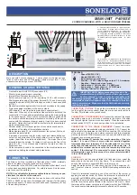 Предварительный просмотр 1 страницы Sonelco P4018SE Manual