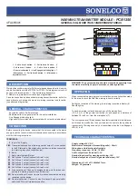 Sonelco PCB1350 Manual предпросмотр