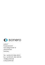 Preview for 16 page of Sonero X-AOC210 Series Instruction Manual