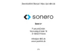 Предварительный просмотр 20 страницы Sonero X-PS011 User Manual