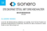 Предварительный просмотр 9 страницы Sonero X-PS020 User Manual