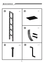 Preview for 6 page of Songmics BCB75 Manual