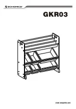 Preview for 1 page of Songmics GKR03 Manual