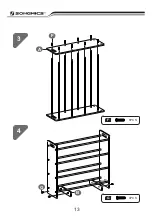 Предварительный просмотр 13 страницы Songmics GKR04 Manual