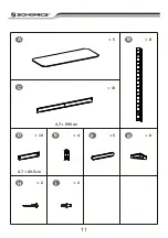 Предварительный просмотр 11 страницы Songmics GLR050 Manual