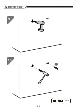 Предварительный просмотр 21 страницы Songmics GLR050 Manual