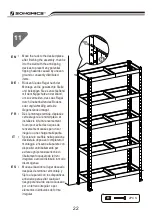 Предварительный просмотр 22 страницы Songmics GLR050 Manual