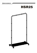 Preview for 1 page of Songmics HSR25 Assembly Instructions Manual