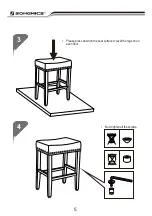 Preview for 5 page of Songmics LDC37 Assembly Instructions Manual