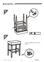 Preview for 6 page of Songmics LDC37 Assembly Instructions Manual