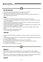 Preview for 2 page of Songmics LET17 Assembly Instructions Manual