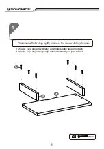 Preview for 6 page of Songmics LLD201 Assembly Instructions Manual